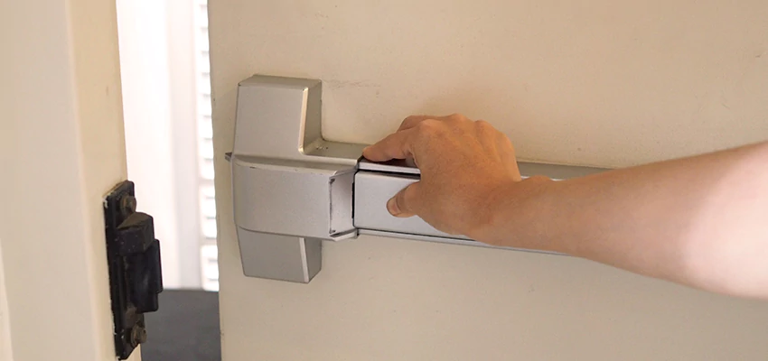 Roller Gate Panic Bar Installation in Lakeside, California